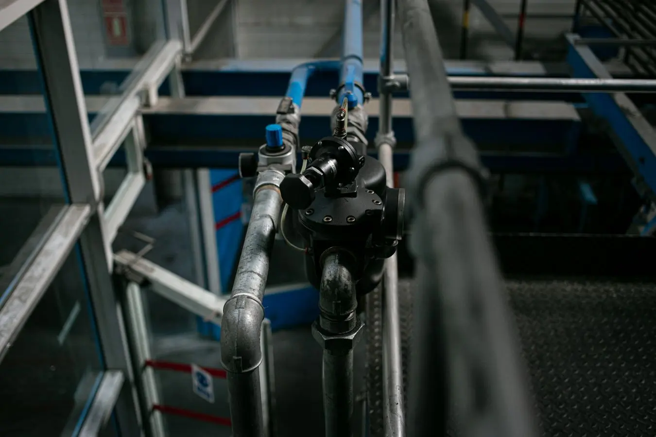 Industrial pipes and valves
